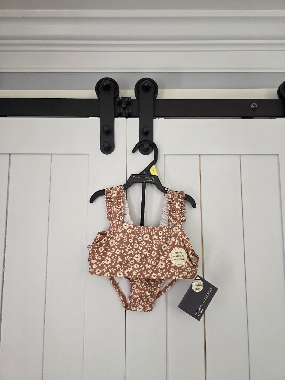 Modern Moments by Gerber Toddler Girl Ruffle Swimsuit. NEW!